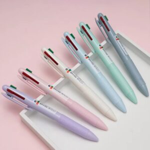 6pcs-4-in-1-MultiColor-Pen-Creative-0-5mm-Ballpoint-Pen-Colorful-Retractable-Ballpoint-Pens-Multifunction