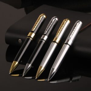 High-quality-Stainless-Steel-Steel-Rotating-Ball-Pen-1-0MM-Office-Business-Signature-Pen-Stationery-Gifts