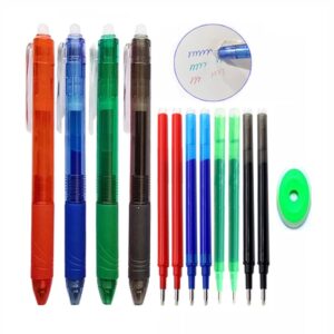 0-7mm-Magic-Erasable-Pen-Press-Gel-Pen-Set-8-Colors-Erasable-Refill-Rod-Gel-Ink