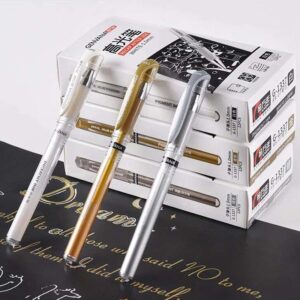 3pcs-lot-White-Glod-Silver-Highlight-Art-Painting-Pen-1-0mm-Creative-Waterproof-Marker-Paint-Pen