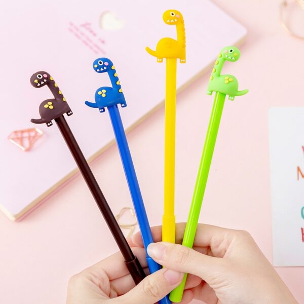 4pcs Cute Dinosaur Gel Pens Gel Royalty Pens | The largest selection of Novelty Pens, Multi color pens and more!