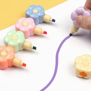 5-Colored-Creative-Sakura-Splice-Highlighter-Mini-Marker-Pen-School-Prizes-Art-Drawing-Tool-Kids-Gift